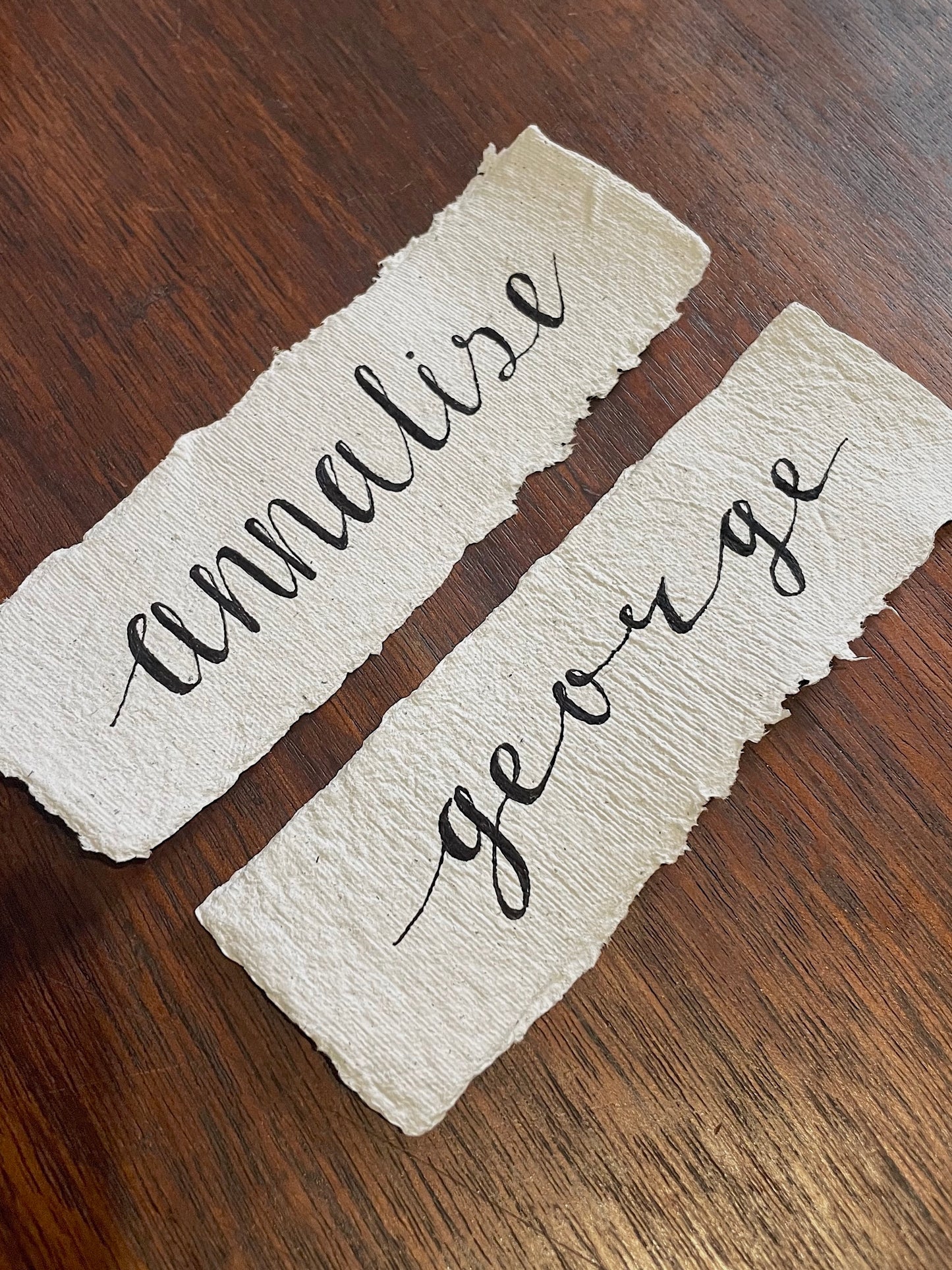 Personalised Bookmark